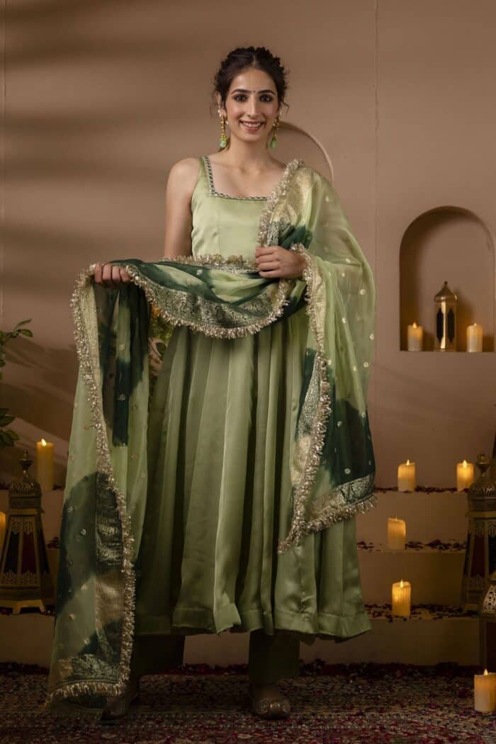 Pastel Green Suit Set - Image 3