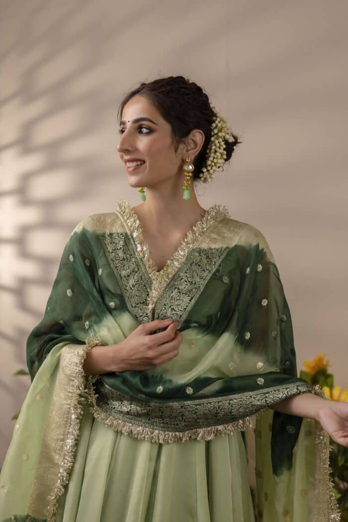 Pastel Green Suit Set - Image 2