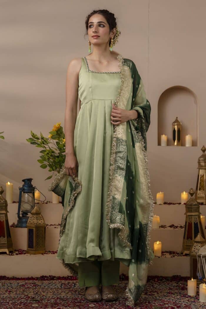 Pastel Green Suit Set - Image 5