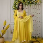 Yellow Ombre Suit Set