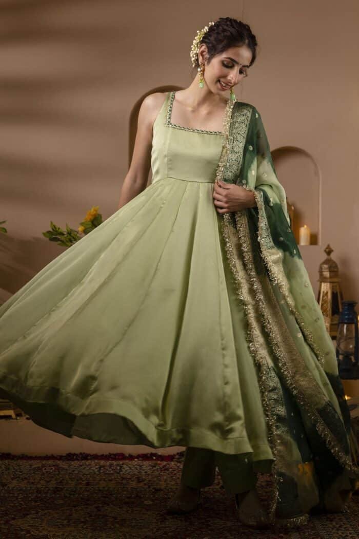 Pastel Green Suit Set - Image 8