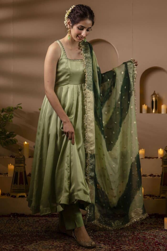 Pastel Green Suit Set - Image 1