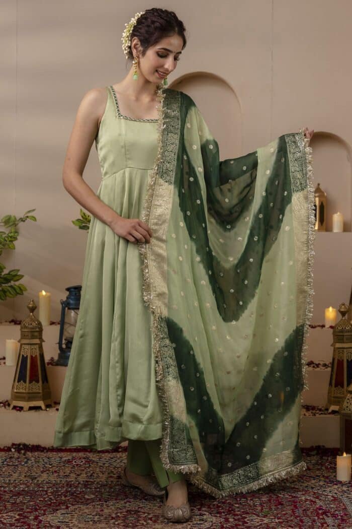 Pastel Green Suit Set - Image 10