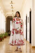 Ivory Handpainted Suit Set - Image 6
