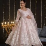 Blush  Embroidered Suit Set