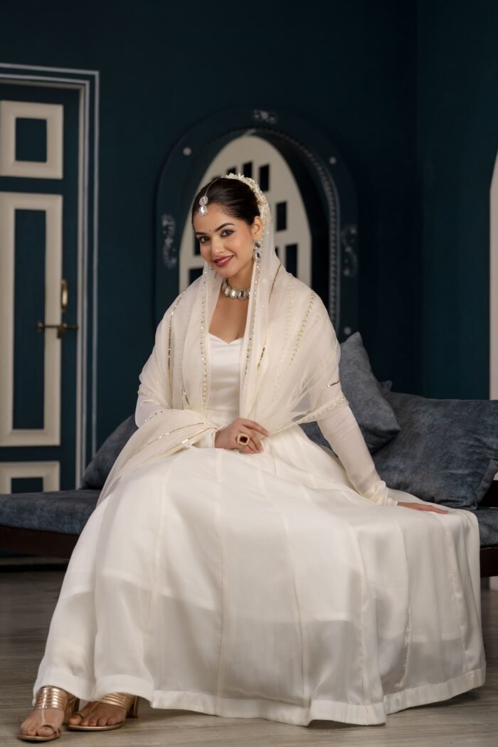 Chandni Silk Handwork Suit Set - Image 3