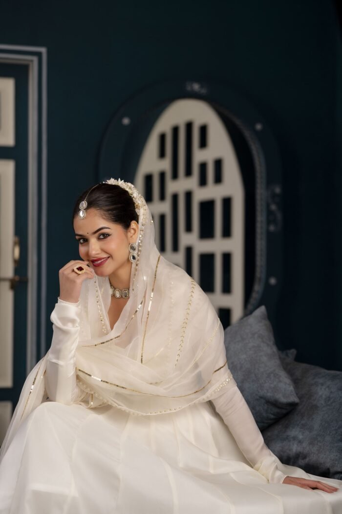 Chandni Silk Handwork Suit Set - Image 4