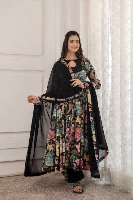 Black Modal Suit set