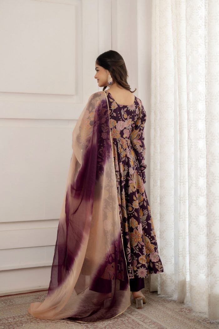 Purple Modal Suit Set - Image 3