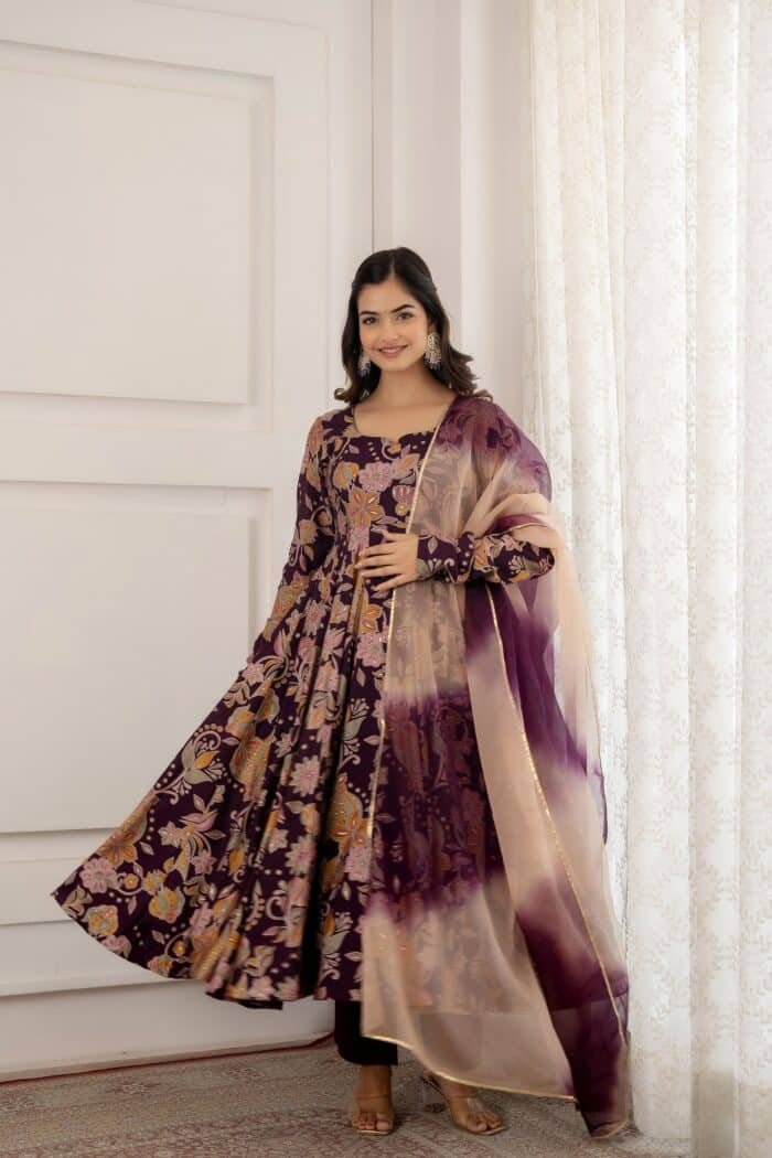 Purple Modal Suit Set - Image 4