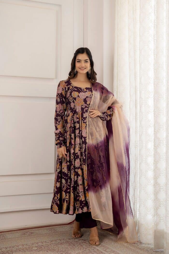 Purple Modal Suit Set - Image 1