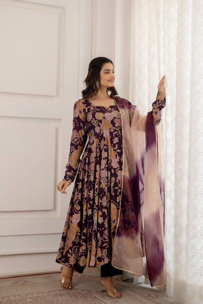 Purple Modal Suit Set - Image 5