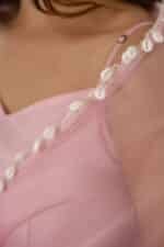 Blush pink handpainted suit set - Image 8