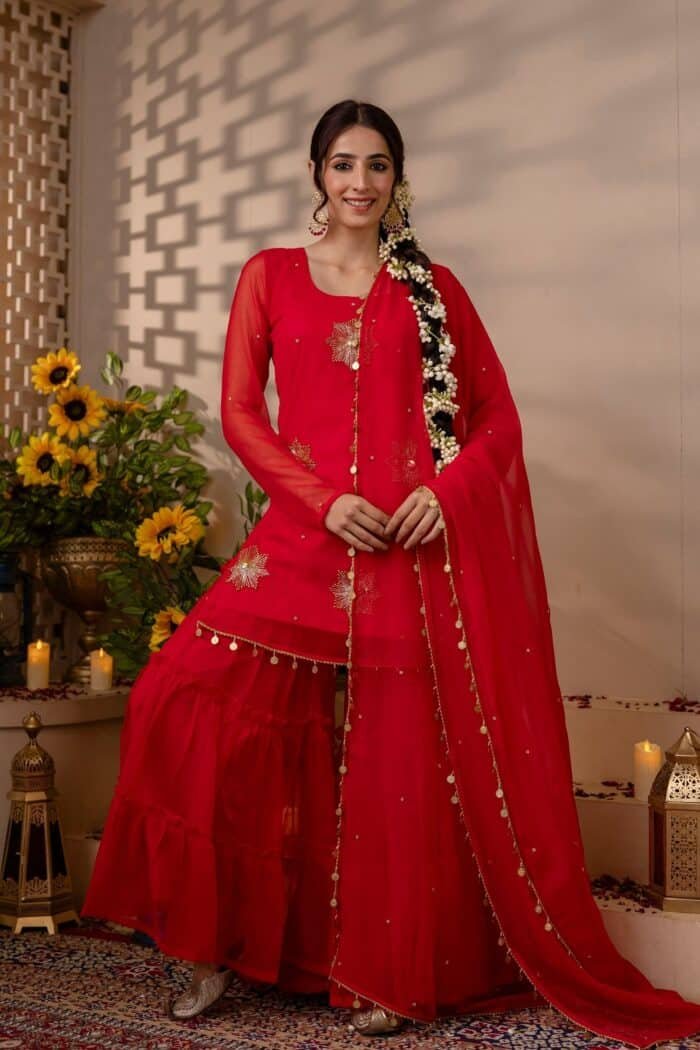 Shehzadi Sharara Set - Image 5