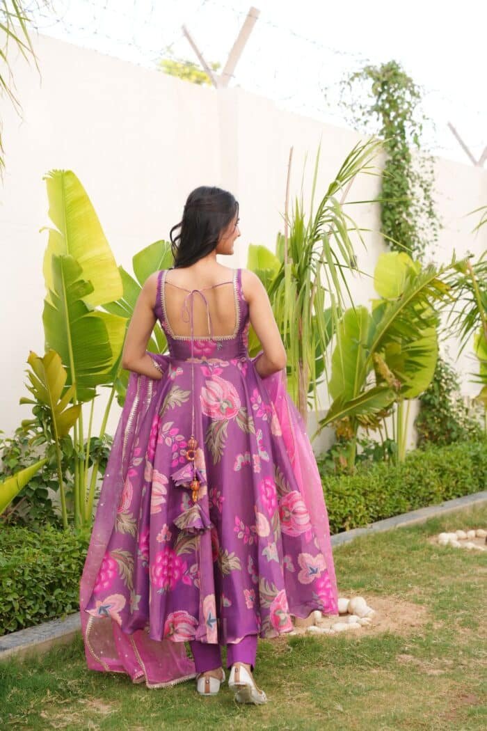 Purple Phool Suit Set - Image 8
