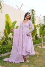 Lavender Noor Suit Set
