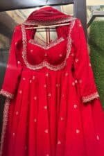 Apsara Red Suit Set - Image 3