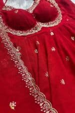 Apsara Red Suit Set - Image 5