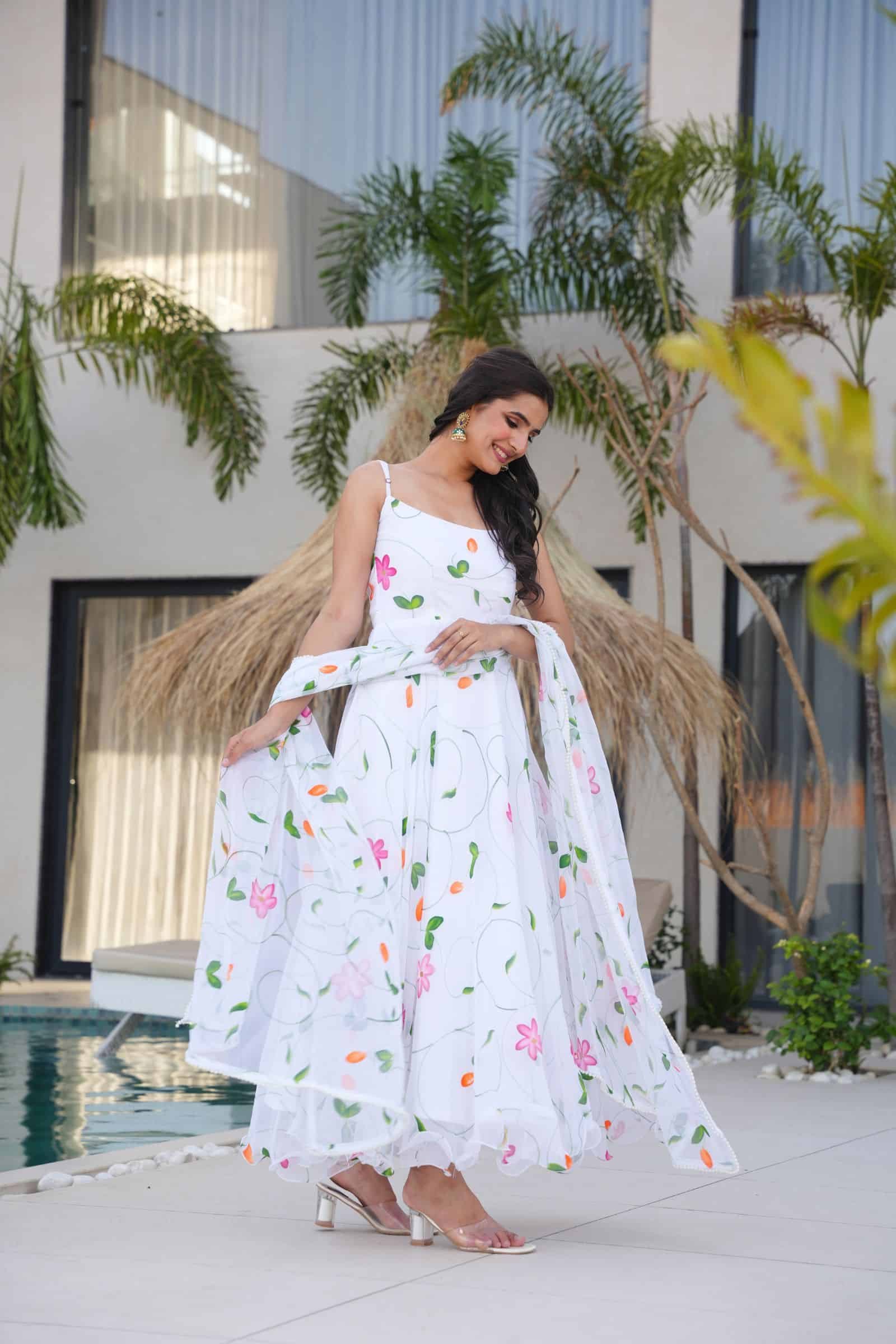 6 Bagiya Handpainted Suit Set - Image 1