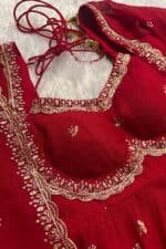 Apsara Red Suit Set - Image 7