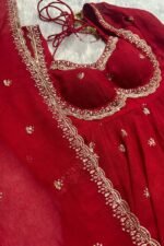 Apsara Red Suit Set - Image 8