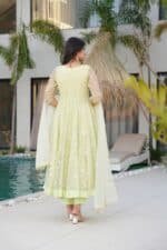 Prisha Embroidered Suit Set - Image 7