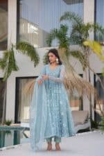 Trisha  Embroidered Suit  set - Image 3