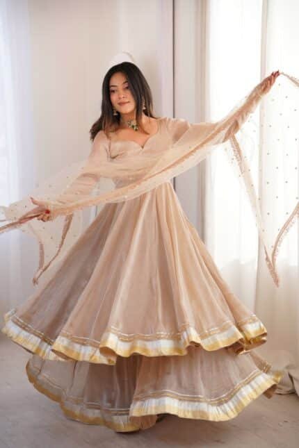 Shehnai Gotta Suit Set