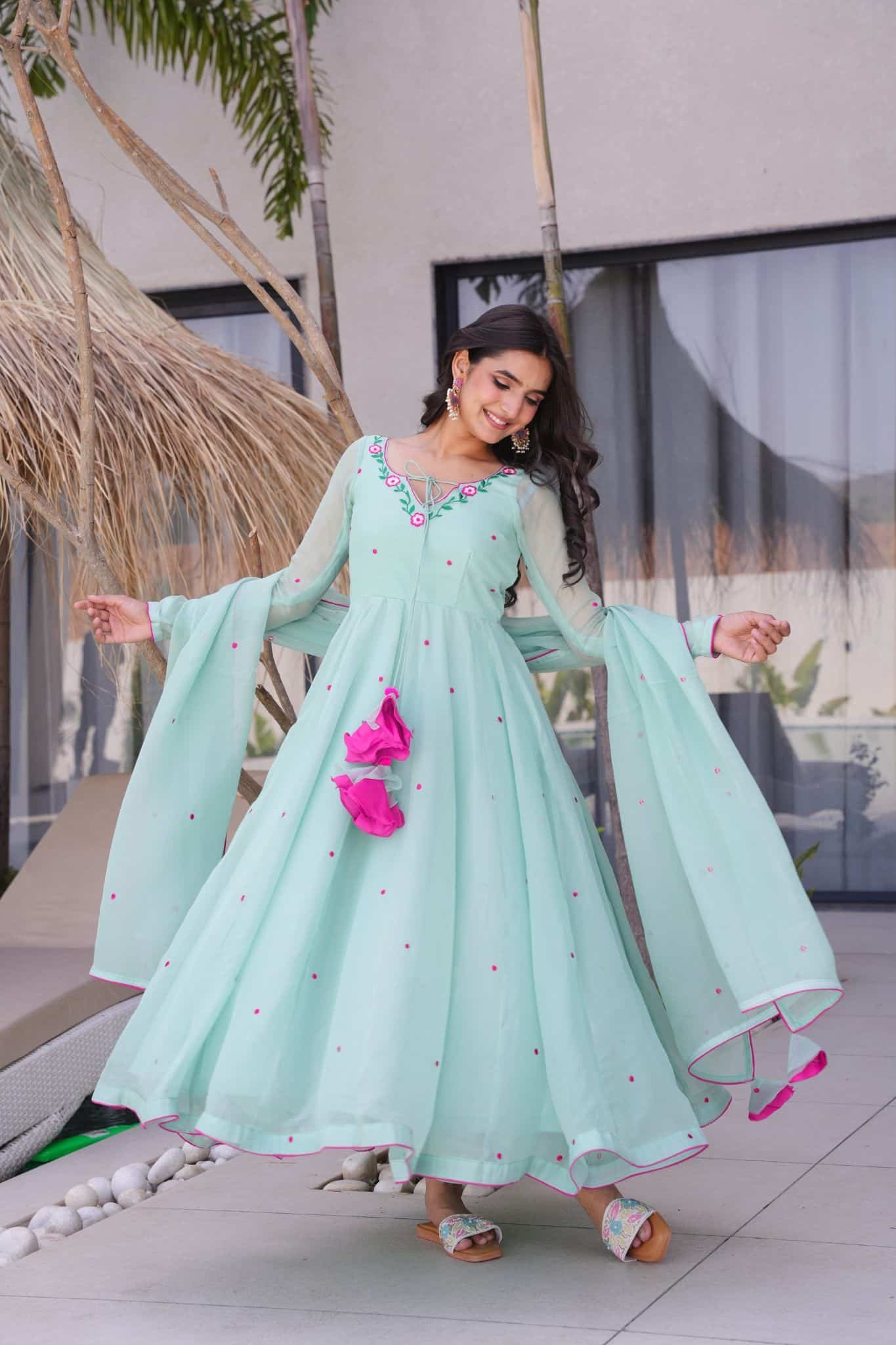 6 Mayra Embroidered Suit Set - Image 1