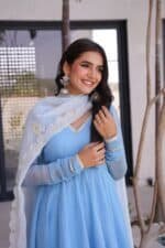 Aabha Sky Gotta Suit Set - Image 7