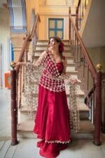 Meher Jaal Dupatta Suit Set