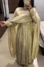 Luxe Ivory Handwork Suit Set - Image 2