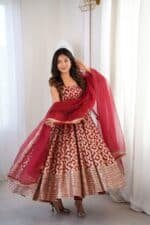 Shehnaaz Brocade Suit Set - Image 6