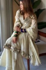 Heer Mirror Sharara Set - Image 5