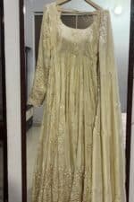 Luxe Ivory Handwork Suit Set - Image 4