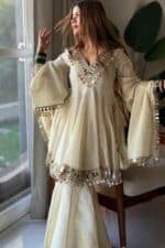 Heer Mirror Sharara Set