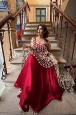 Meher Jaal Dupatta Suit Set - Image 4