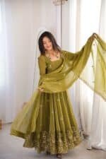 Meera Embroidered Suit Set - Image 6