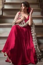 Meher Jaal Dupatta Suit Set - Image 2