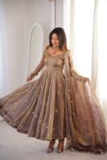 Dilruba Copper Suit Set - Image 2