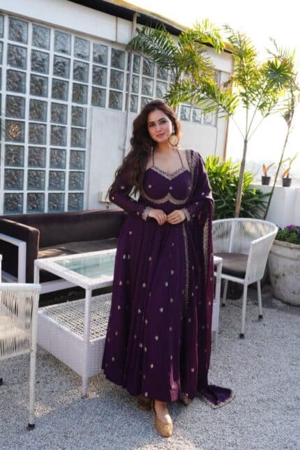 Purple Apsara Suit Set