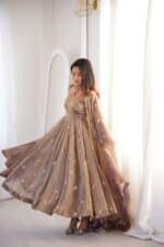 Dilruba Copper Suit Set - Image 3