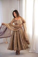 Dilruba Copper Suit Set - Image 7