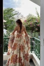 Saavi Embroidered Lehenga Set - Image 9