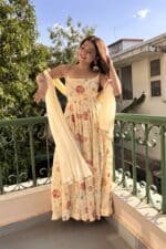 Falak Embroidered Suit Set - Image 11