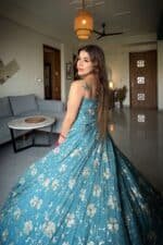 Firoza Embroidered Suit set - Image 9