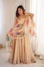 Diya Gold Sharara Set - Image 2