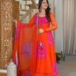 Kesariya Chunari Suit Set