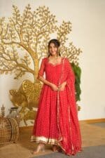 Reet Bandhini Suit Set - Image 5