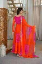 Kesariya Chunari Suit Set - Image 7